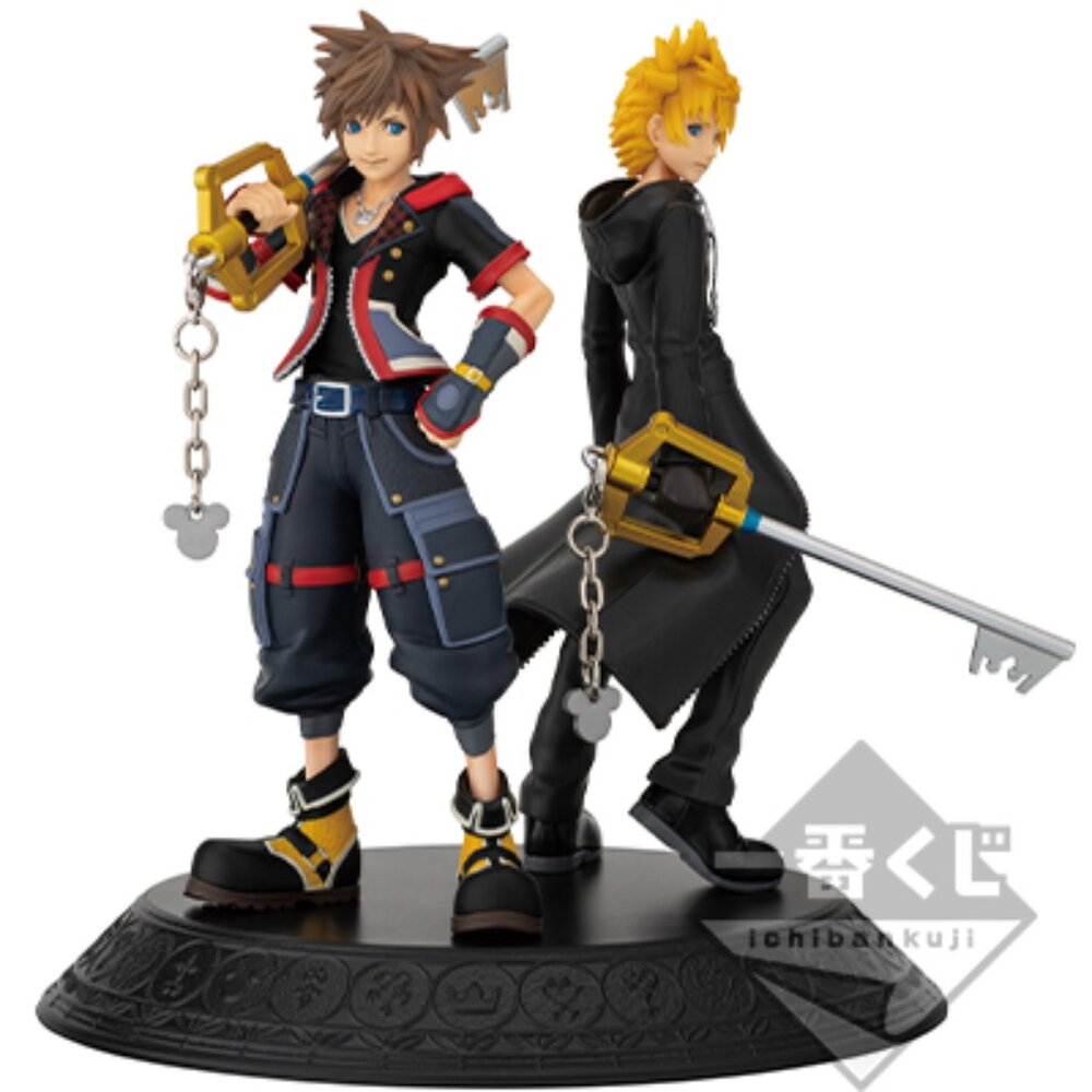 Kingdom Hearts Bandai Ichiban Kuji 2nd Memory A Award Sora And Roxas Figure